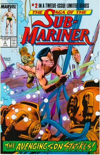 The Saga of the Sub-Mariner Avenging Son |  Issue#2 | Year:1988 | Series: Sub-Mariner | Pub: Marvel Comics