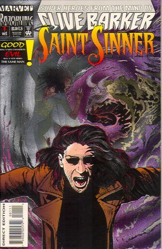 Saint Sinner World Without End: A Tale Of The Barker's Verse |  Issue#1A | Year:1993 | Series: Clive Barker |