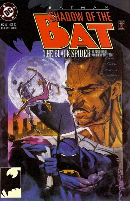 Batman: Shadow of the Bat The Black Spider |  Issue#5A | Year:1992 | Series: Batman |