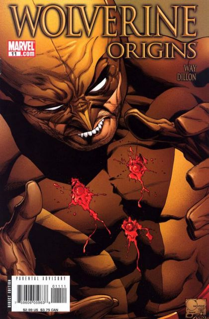 Wolverine: Origins Swift and Terrible, Part 1 |  Issue#11A | Year:2007 | Series: Wolverine | Pub: Marvel Comics