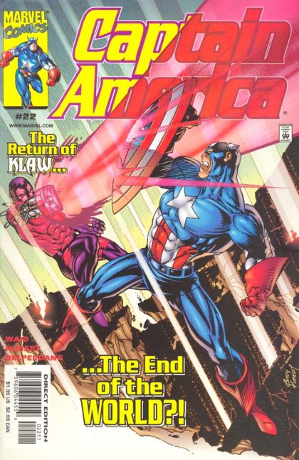 Captain America, Vol. 3 Sacrifice Play |  Issue#22A | Year:1999 | Series: Captain America | Pub: Marvel Comics |