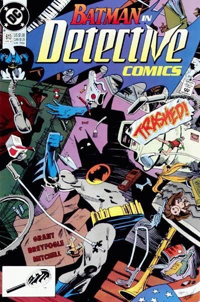 Detective Comics, Vol. 1 Trash |  Issue#613A | Year:1990 | Series: Detective Comics | Pub: DC Comics