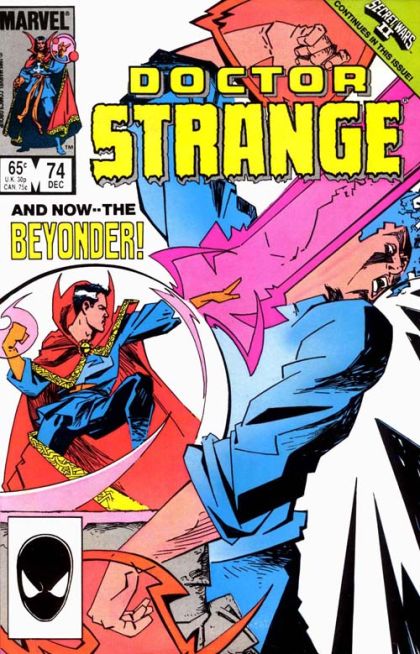 Doctor Strange, Vol. 2 Secret Wars II - And Now...The Beyonder! |  Issue#74A | Year:1985 | Series: Doctor Strange | Pub: Marvel Comics | Direct Edition