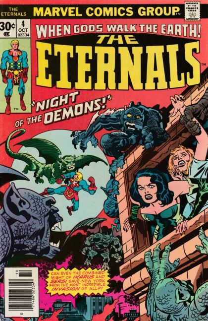 Eternals, Vol. 1 The Night of the Demons! |  Issue#4A | Year:1976 | Series: Eternals |