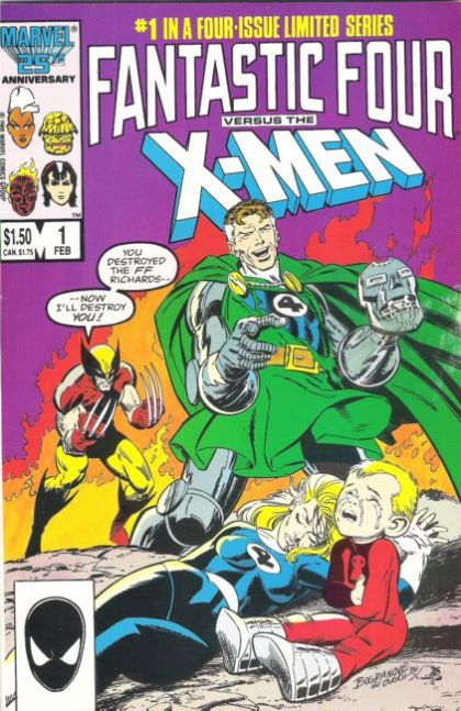 Fantastic Four Versus the X-Men Are You Sure? |  Issue#1A | Year:1986 | Series: Fantastic Four | Pub: Marvel Comics
