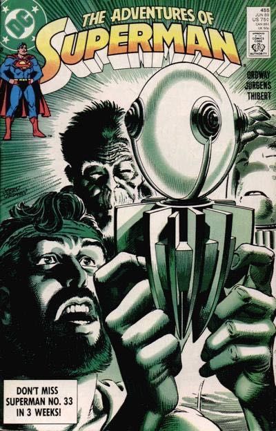 The Adventures of Superman Exile, Heritage |  Issue#455A | Year:1989 | Series: Superman | Pub: DC Comics