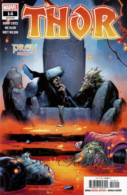 Thor, Vol. 6 Prey, Prey, Finale |  Issue#14A | Year:2021 | Series:  | Pub: Marvel Comics | Regular Olivier Coipel Cover