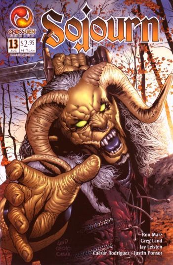 Sojourn  |  Issue#13 | Year:2002 | Series: Sojourn | Pub: CrossGen Comics