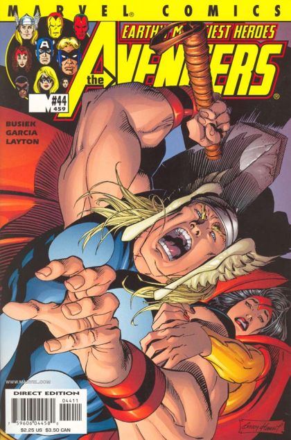 The Avengers, Vol. 3 Down Among the Dead Men! |  Issue#44A | Year:2001 | Series: Avengers | Pub: Marvel Comics |