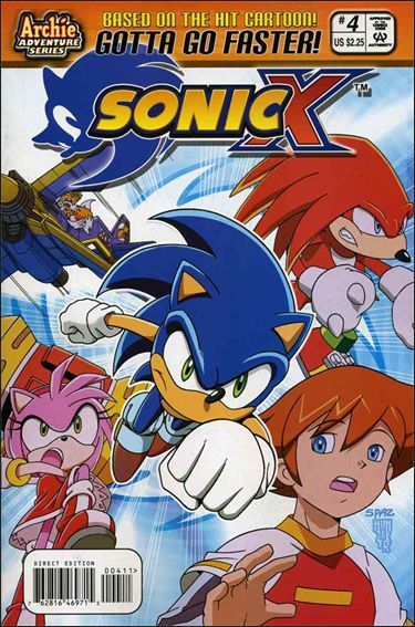 Sonic X  |  Issue#4 | Year: | Series: Sonic The Hedgehog | Pub: Archie Comic Publications