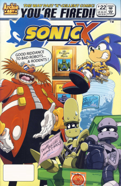 Sonic X  |  Issue#22 | Year:2007 | Series: Sonic The Hedgehog | Pub: Archie Comic Publications