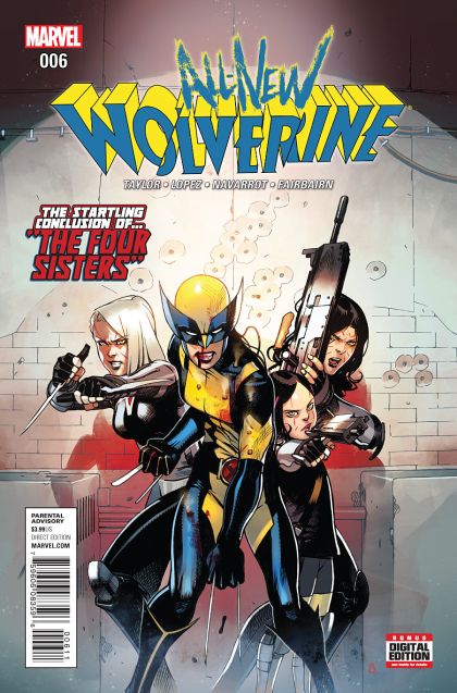 All-New Wolverine The Four Sisters, Part Six |  Issue#6A | Year:2016 | Series:  | Pub: Marvel Comics | Regular Bengal Cover
