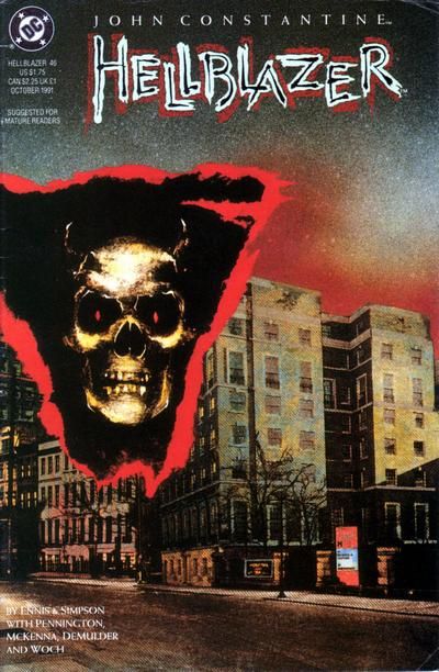 Hellblazer, Vol. 1 Dangerous Habits, Epilogue: Falling Into Hell |  Issue#46 | Year:1991 | Series: Hellblazer | Pub: DC Comics |