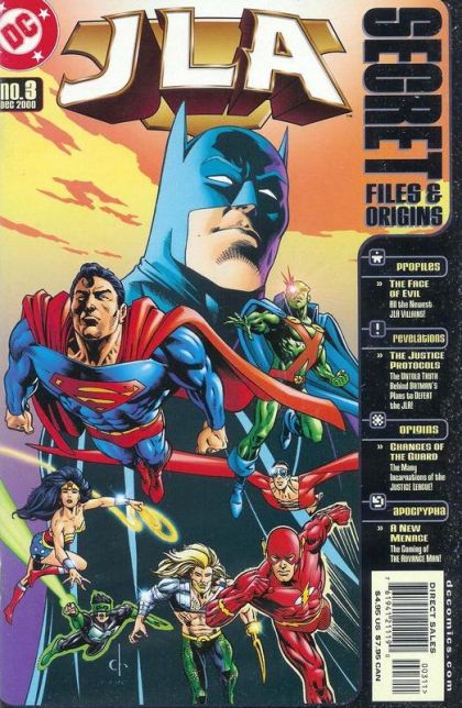 JLA Secret Files and Origins Blame / Lost Pages / Incarnations of the JLA / The Advance Man / Things to Come |  Issue#3 | Year:2000 | Series: JLA | Pub: DC Comics