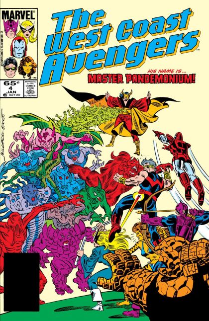The West Coast Avengers Master Pandemonium! |  Issue#4B | Year:1986 | Series:  | Pub: Marvel Comics