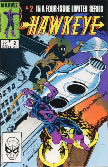 Hawkeye, Vol. 1 Point Blank! |  Issue#2A | Year:1983 | Series: Hawkeye | Pub: Marvel Comics