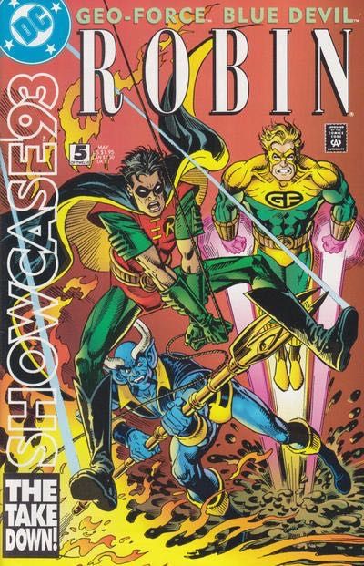 Showcase '93 The Take Down / Seed of Destruction / Ghost in the Machine |  Issue#5A | Year:1993 | Series: Showcase | Direct Edition