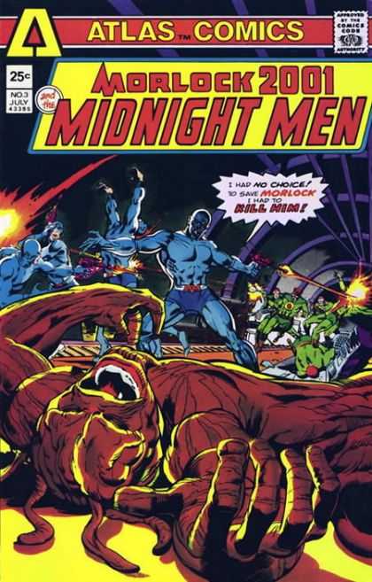 Morlock 2001 Then Came the Midnight Man |  Issue#3 | Year:1979 | Series:  | Pub: Atlas Comics (Seaboard)