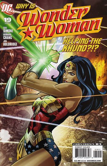 Wonder Woman, Vol. 3 Ex Patriate, Part 2: Lifeblood |  Issue#19 | Year:2008 | Series: Wonder Woman | Pub: DC Comics