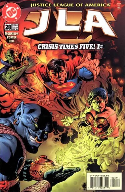 JLA Crisis Times Five, Crisis Times Five! part 1 |  Issue#28 | Year:1999 | Series: JLA | Pub: DC Comics