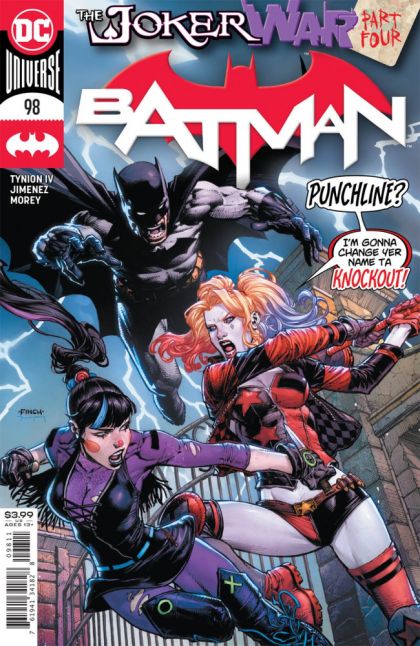 Batman, Vol. 3 Joker War - The Joker War, Part 4 |  Issue#98A | Year:2020 | Series: Batman | Pub: DC Comics | Regular David Finch Cover