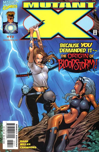 Mutant X The Hunger |  Issue#13A | Year:1999 | Series: X-Men | Pub: Marvel Comics