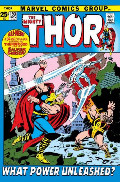 Thor, Vol. 1 What Power Unleashed? |  Issue#193A | Year:1971 | Series: Thor | Pub: Marvel Comics
