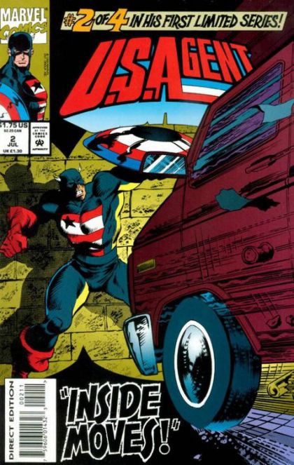 U.S. Agent, Vol. 1 Inside Moves |  Issue#2A | Year:1993 | Series:  | Pub: Marvel Comics |