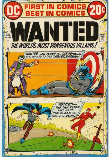 Wanted, The World's Most Dangerous Villains  |  Issue#2 | Year:1972 | Series:  | Pub: DC Comics | Reprint