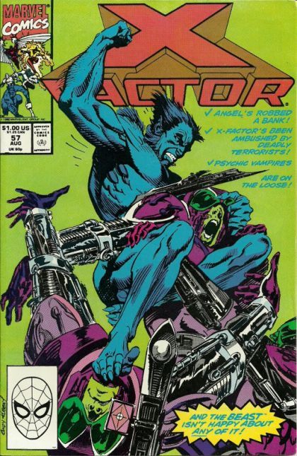 X-Factor, Vol. 1 Reflections |  Issue#57A | Year:1990 | Series: X-Factor | Pub: Marvel Comics