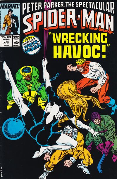 The Spectacular Spider-Man, Vol. 1 Wrecking Havoc!! |  Issue#125A | Year:1987 | Series: Spider-Man |