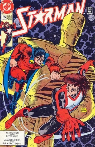 Starman, Vol. 1 Back To The Fucshia... |  Issue#35A | Year:1991 | Series: Starman | Pub: DC Comics