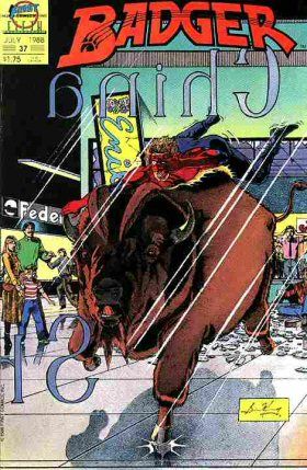 Badger, Vol. 1 Where the Buffalo Roam |  Issue#37 | Year:1988 | Series:  | Pub: First Comics