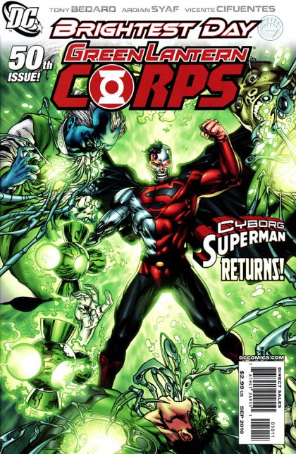 Green Lantern Corps, Vol. 1 Brightest Day - Revolt of the Alpha-Lanterns, Part 3 |  Issue