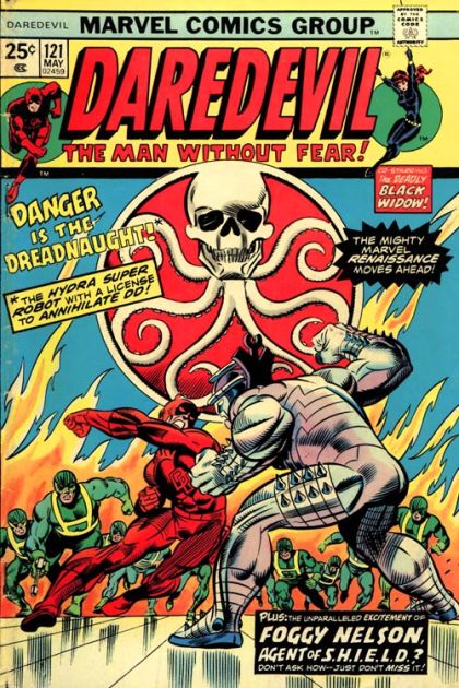 Daredevil, Vol. 1 Foggy Nelson, Agent of SHIELD |  Issue#121A | Year:1975 | Series: Daredevil | Pub: Marvel Comics