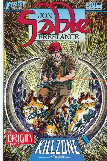 Jon Sable, Freelance The Origin: Part 3 |  Issue#5 | Year:1983 | Series: Jon Sable | Pub: First Comics