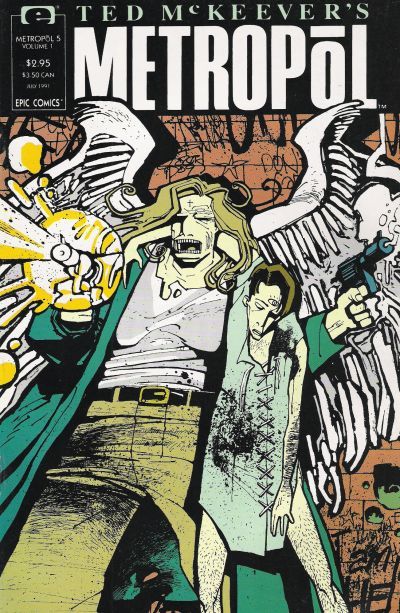 Ted McKeever's Metropol No One Move A Muscle As The Dead Come Home |  Issue#5 | Year:1991 | Series: Metropol | Pub: Marvel Comics