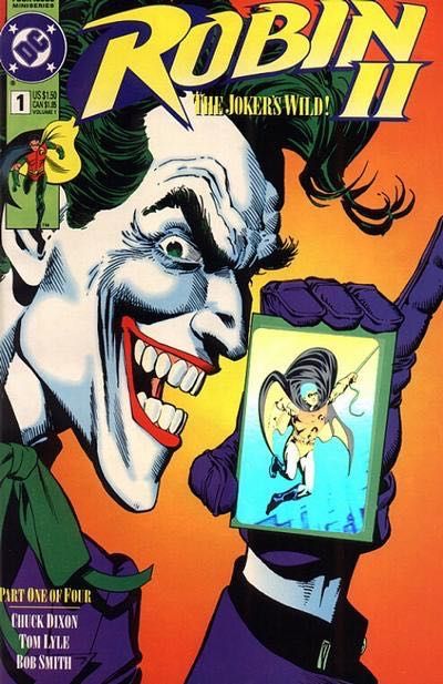 Robin II: The Joker's Wild The Funniest Thing Happened... |  Issue#1C | Year:1991 | Series: Robin | Pub: DC Comics | Tom Lyle Cover