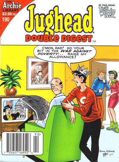 Jughead's Double Digest  |  Issue#190B | Year:2013 | Series: Double Digest | Pub: Archie Comic Publications