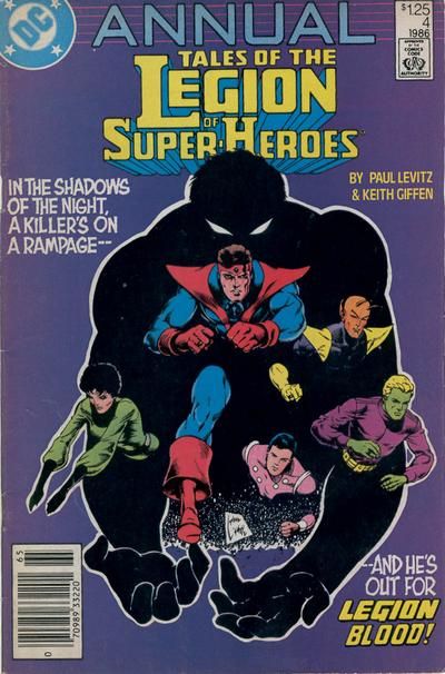 Tales of the Legion of Super-Heroes Annual Revenge Is A Dish Best Served Cold |  Issue#4B | Year:1986 | Series: Legion of Super-Heroes |