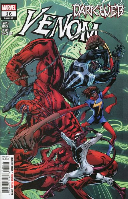 Venom, Vol. 5 Dark Web  |  Issue#16A | Year:2023 | Series: Venom | Pub: Marvel Comics | Regular Bryan Hitch Cover