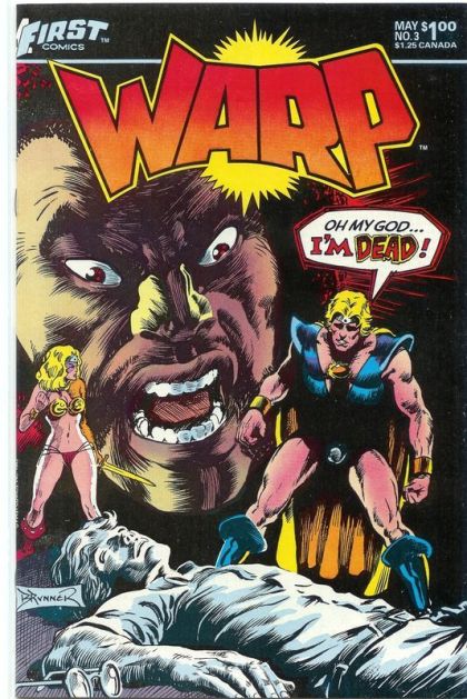 Warp Chaos Ascendant / Masque in the Hand |  Issue#3 | Year:1983 | Series:  | Pub: First Comics |