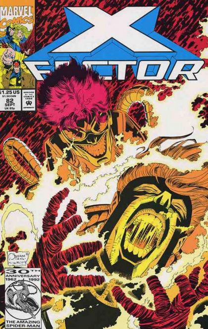 X-Factor, Vol. 1 Sittin' By The Dock Of The Bay |  Issue#82A | Year:1992 | Series: X-Factor | Pub: Marvel Comics