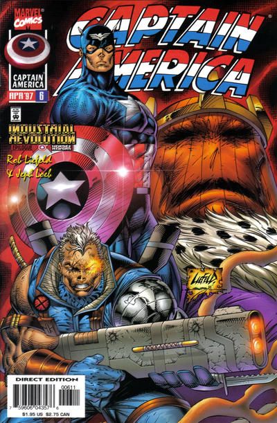 Captain America, Vol. 2 Industrial Revolution - Soldiers |  Issue#6A | Year:1997 | Series: Captain America | Pub: Marvel Comics