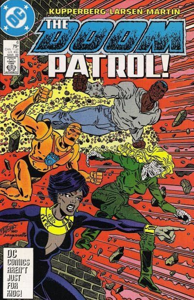 Doom Patrol Heroes and Villains! |  Issue#6A | Year:1987 | Series: Doom Patrol | Pub: DC Comics