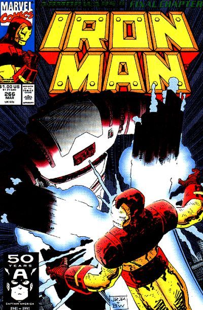 Iron Man, Vol. 1 Armor Wars II, Retribution |  Issue#266A | Year:1991 | Series: Iron Man | Pub: Marvel Comics
