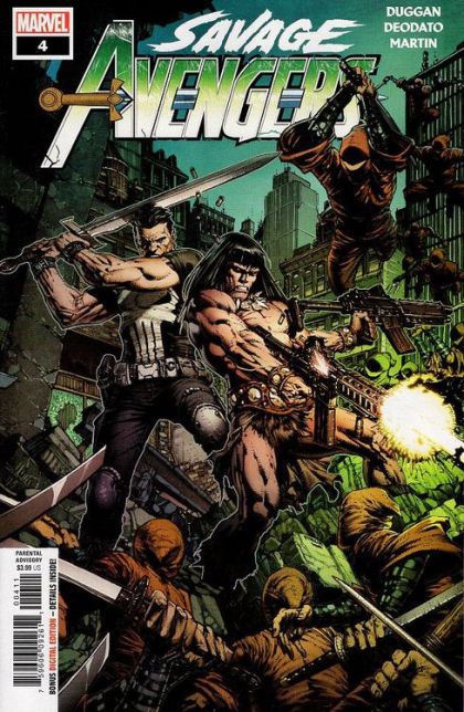 Savage Avengers, Vol. 1 Chapter Four: Stress Test |  Issue#4A | Year:2019 | Series:  | Pub: Marvel Comics | Regular David Finch Cover