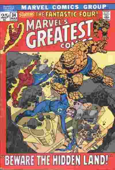 Marvel's Greatest Comics Those Who Would Destroy Us. |  Issue#34 | Year:1972 | Series:  |