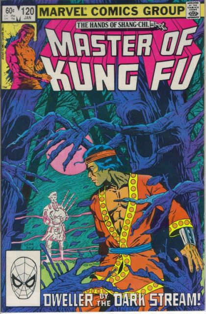 Master of Kung Fu, Vol. 1 Dweller by the Dark Stream |  Issue#120A | Year:1983 | Series: Shang Chi | Pub: Marvel Comics | Direct Edition