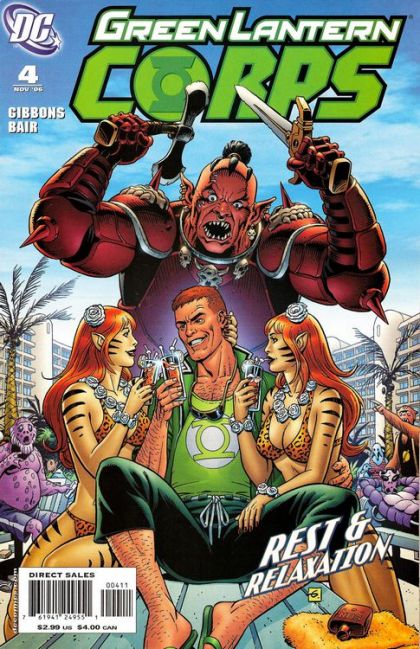 Green Lantern Corps, Vol. 1 Unrelenting |  Issue#4 | Year:2006 | Series: Green Lantern | Pub: DC Comics